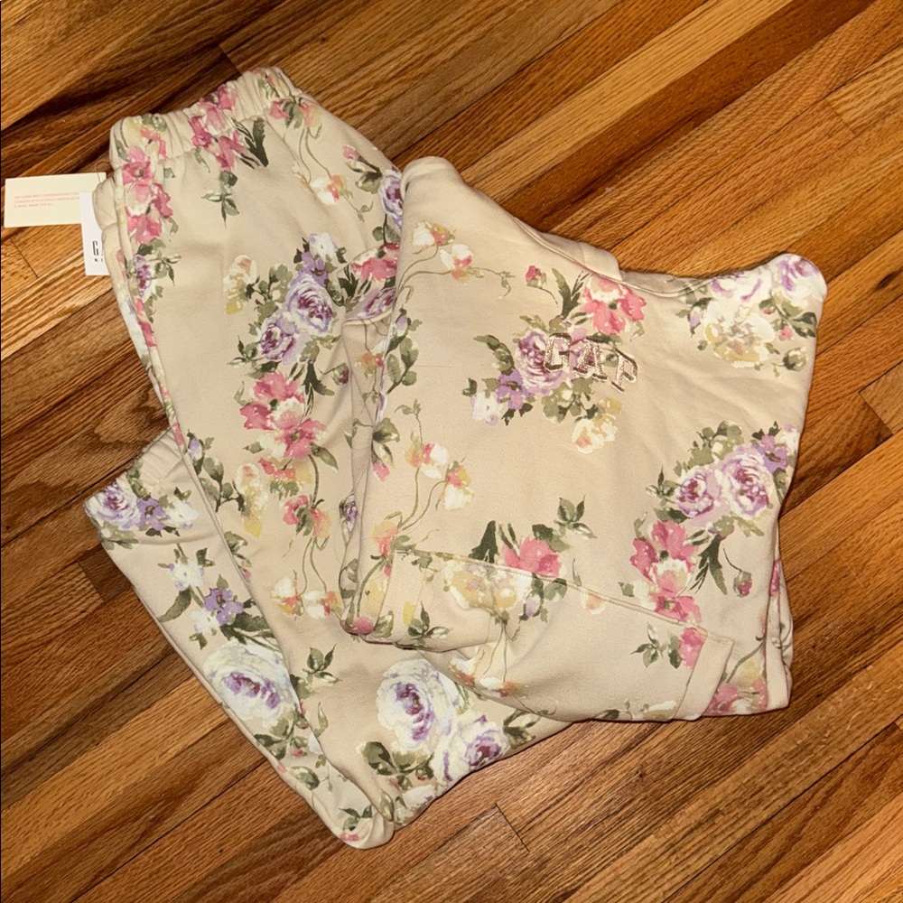 GAP x LoveShackFancy Cream Floral Kids Set